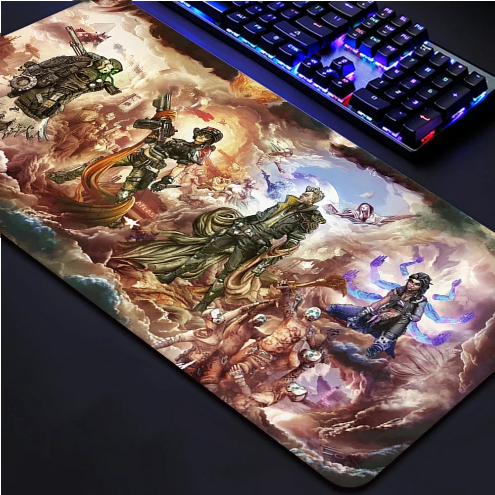 Mouse Mat Borderlandes Gaming Laptops Mats Xxl Pc Accessories Pad Cartoon Mause Gamer Carpet Keyboard Desk Xl Cabinet Big Pads