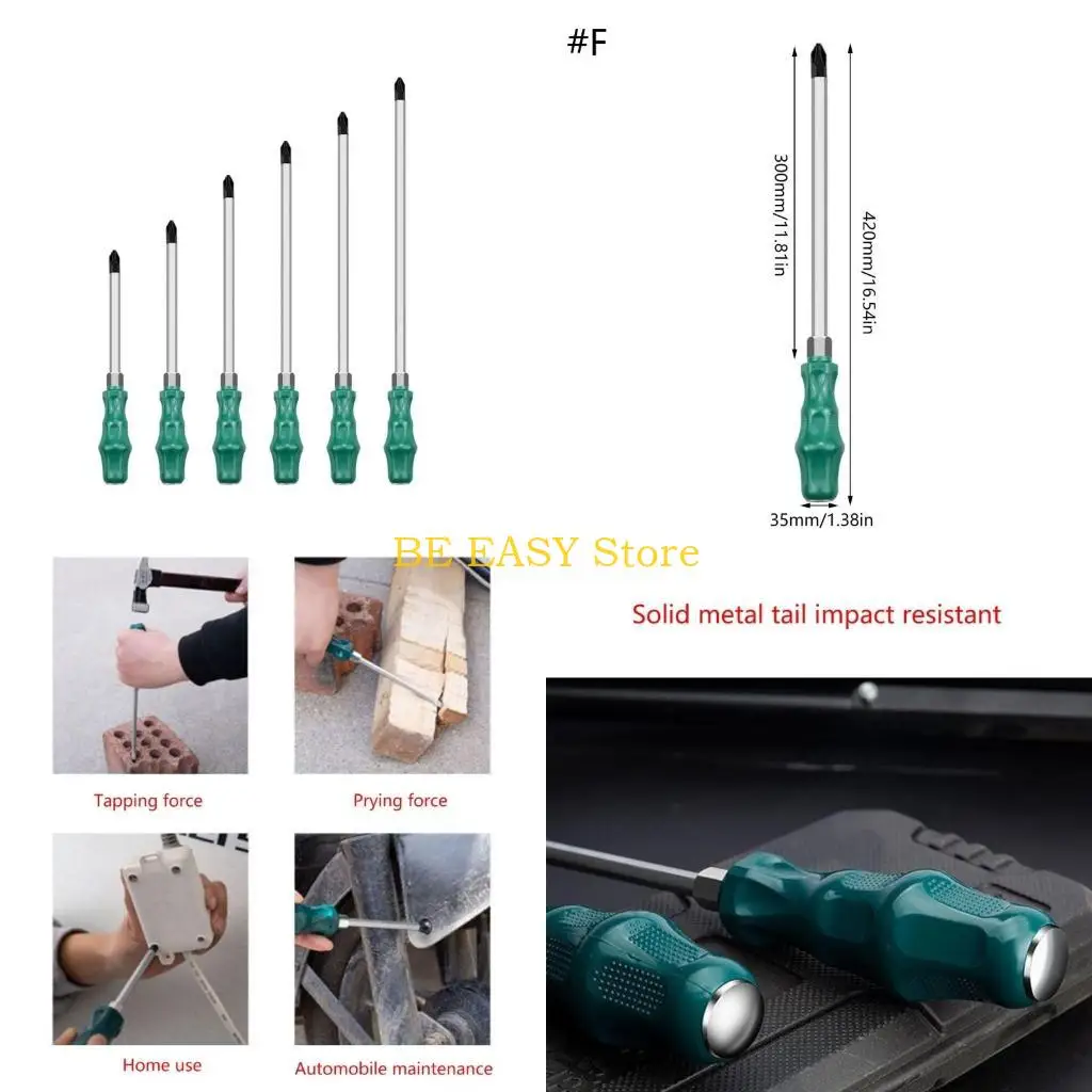 

E28F Insulated Handle Hand Screwdriver Screw Driver Electrician Repair Tools