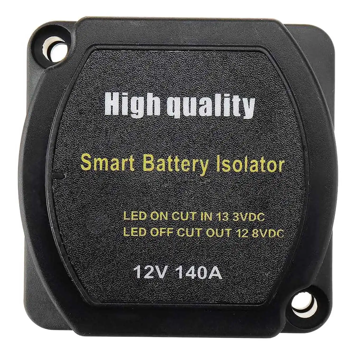 Dual Battery Smart Isolator 12V 140 Amp Voltage Sensitive Relay VSR Smart Switch for Car ATV UTV Boats RV's Camper Truck