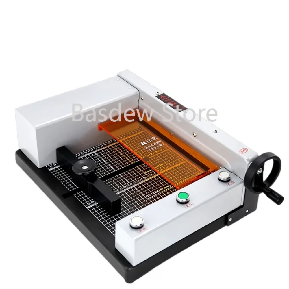 Electric Paper Cutter Automatic Paper Cutting Machine Tender Guillotine Heavy Duty Thick Layer Paper Cutter