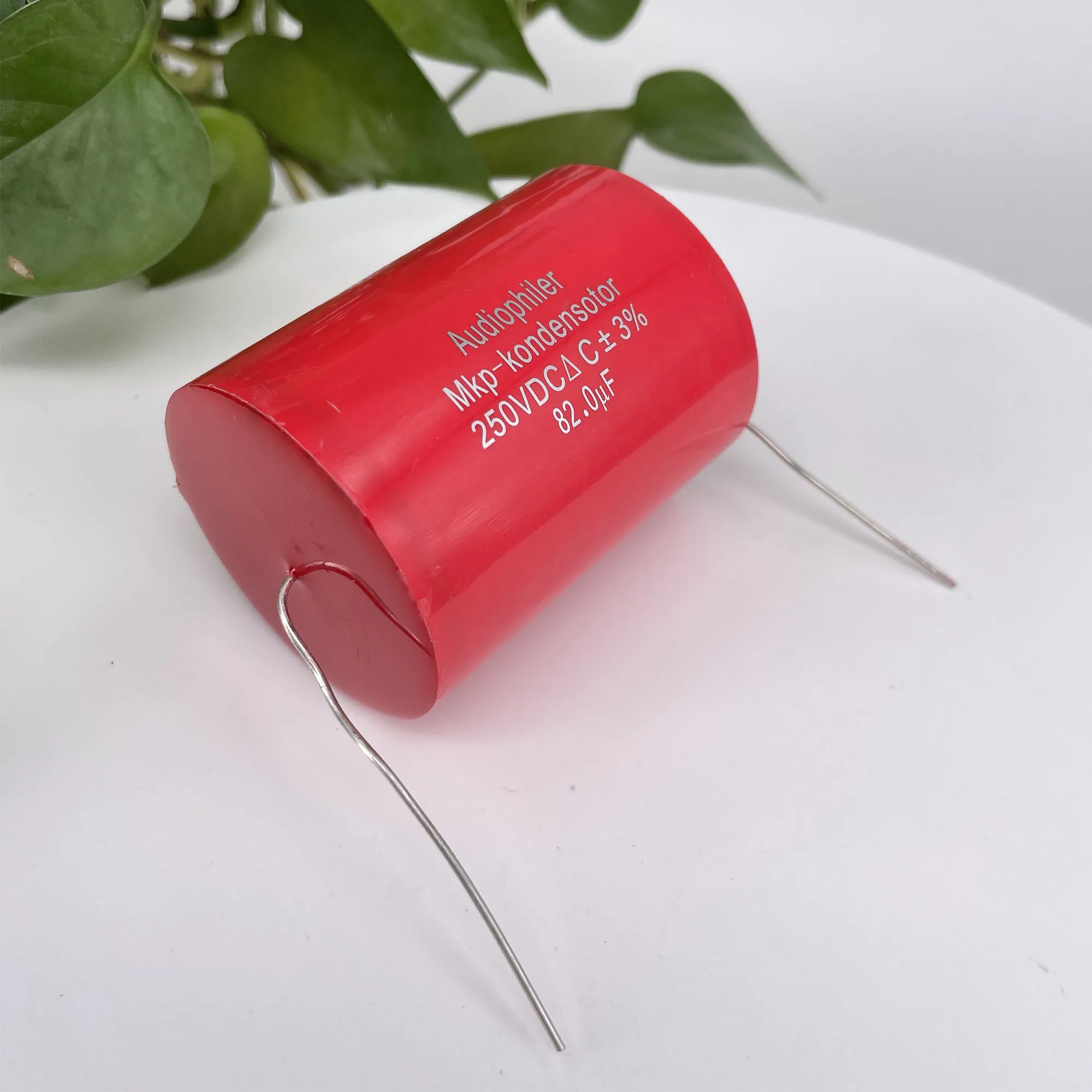 2PCS Audiophiler Axial MKP Capacitor 82uf 250V DC ±3% Test And Matched HIFI Frequency Dividing Audio Capacitance