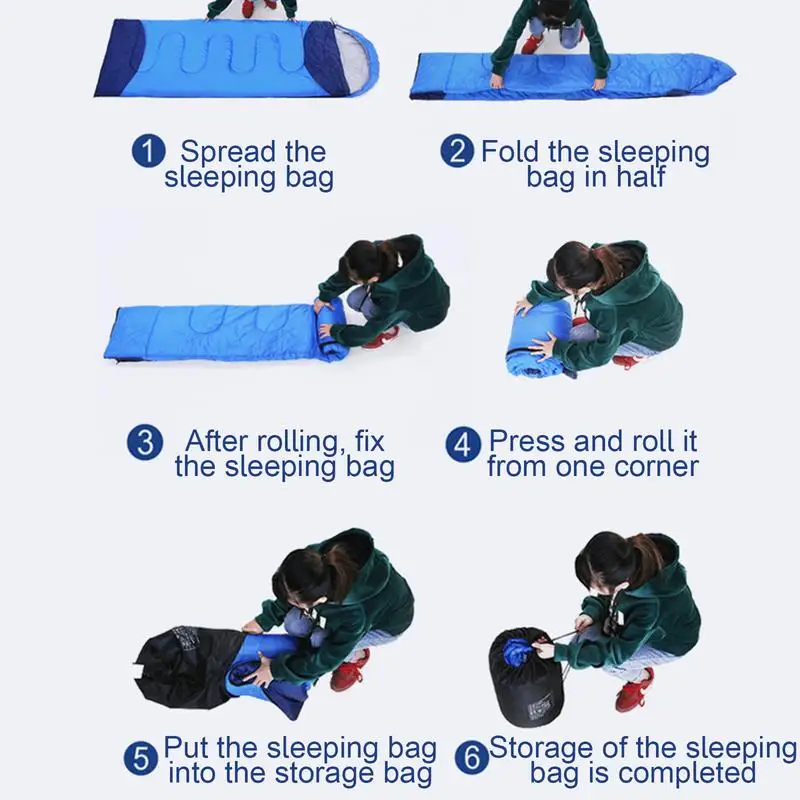 Comforters Home Textile Adult Sleeping Bags Winter Envelope Camp Bedding For  Hiking Sleeping Bag Outdoor Machine Washable