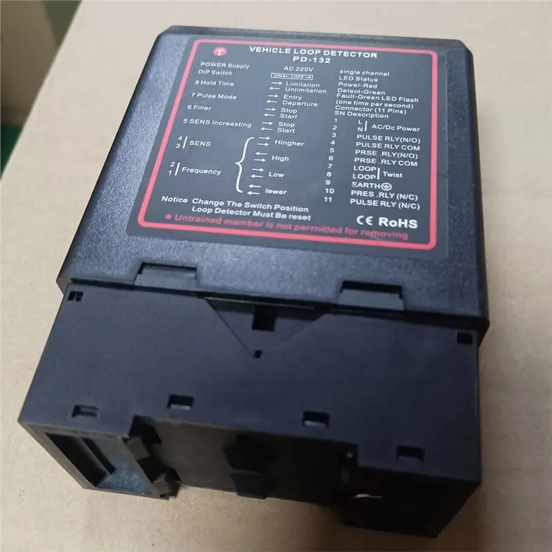 【NOW SAVE】Single Loop Detector PD132 Inductive Barrier Vehicle Loop Detector Vehicle Sensors For Barrier Gate
