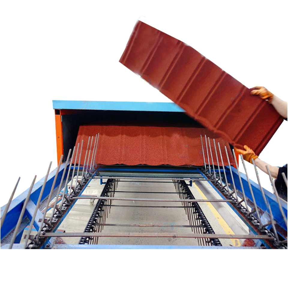Factory Price Corrugated Roof Tile Roll Forming Machine Automatic Hydraulic Glazed Metal Stone Coated Roof Tile Machine