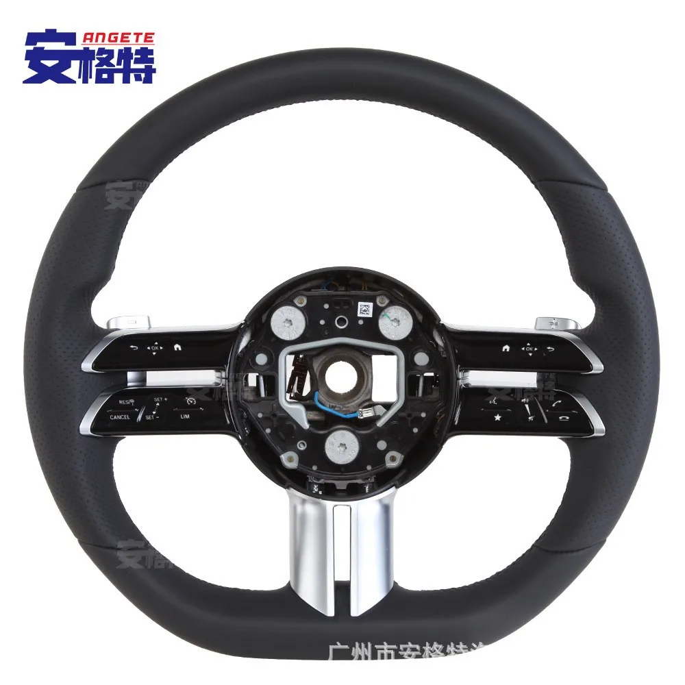 

The list price is oneApplicable to:Suitable for Mercedes-Benz old modified new AMG full leather steering wheel assembly S-class