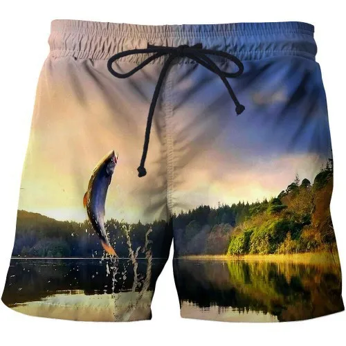 New Summer Men\'s 3D Printing Men\'s Swimming Pants Swimwear Shorts Men\'s Beach Shorts  Swimwear Surfboard, Quick Drying 2023