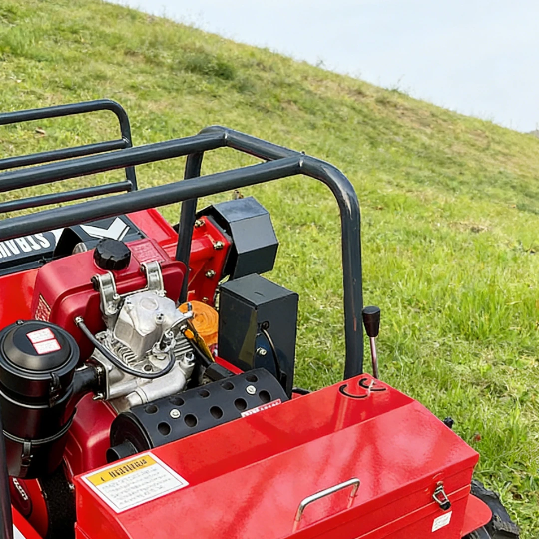 Customized Lawn Mower with Discounted Prices and High Horsepower Tracks, Easily Solving Mowing and Weeding Problems
