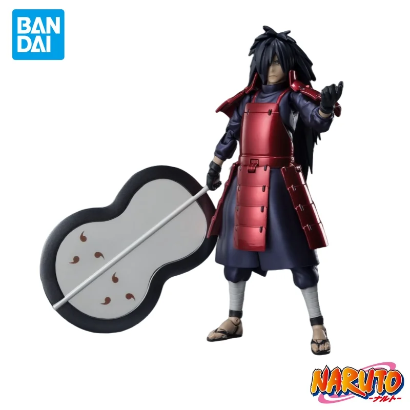 

In Stock Bandai Model Doll Brand New Boxed Shf Naruto Uchiha Madara Anime Characters Collectible Garage Kit Action Figure