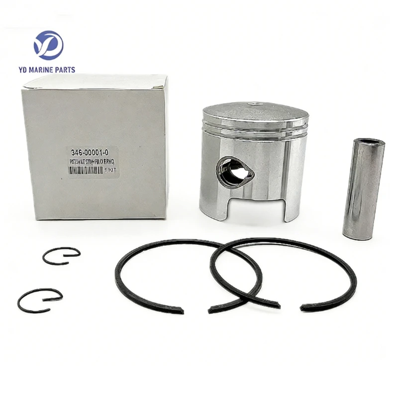 

Diameter 68MM Piston Set 346-00001-0 for Tohatsu/ Nissan /Mercury 25HP 30HP Boat accessories