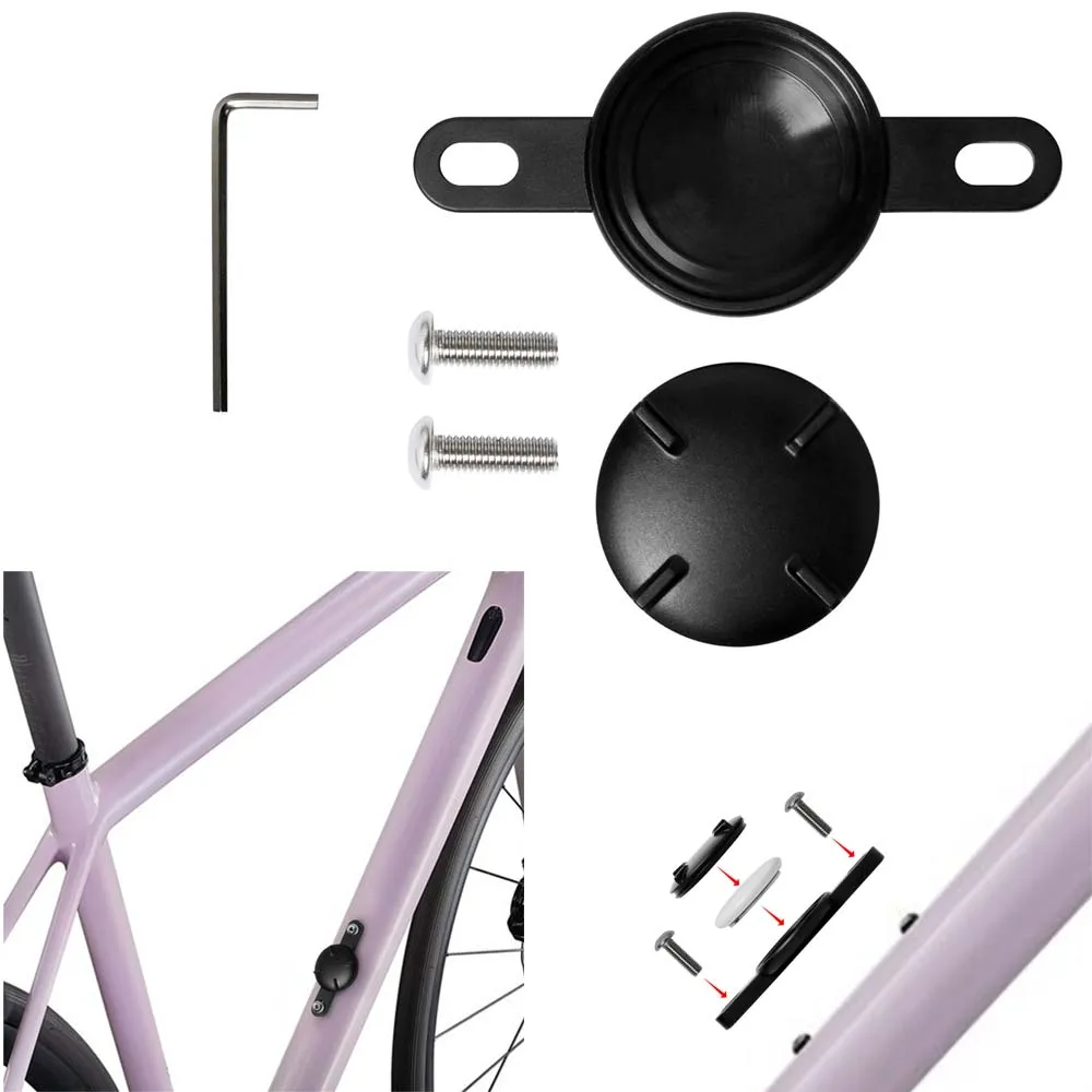 

New High-Quality Hidden Shell for Bicycle Seat Bow/Water Bottle Bracket Hole for Airtag Outdoor Accessories Parts