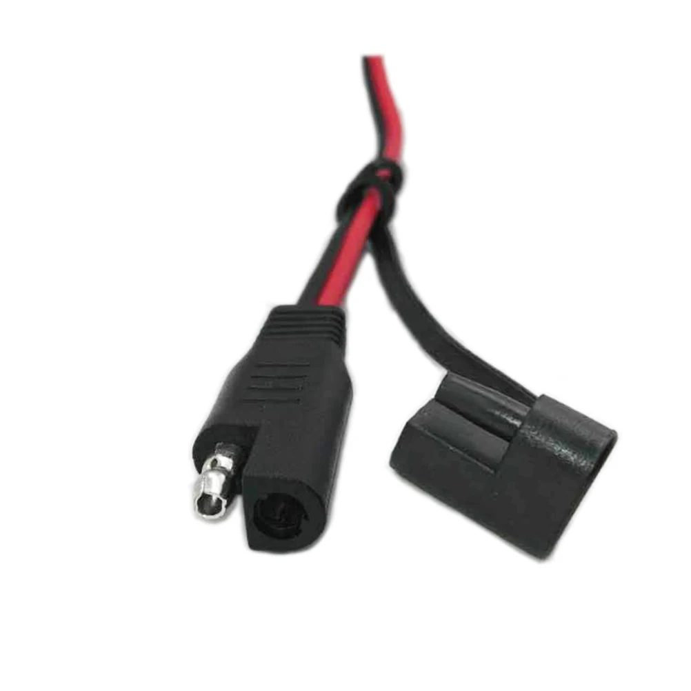 

Motorcycle Charging Cable Solar Panel Power Circuit Connect Extension SAE Terminal Durable High Performance Waterproof