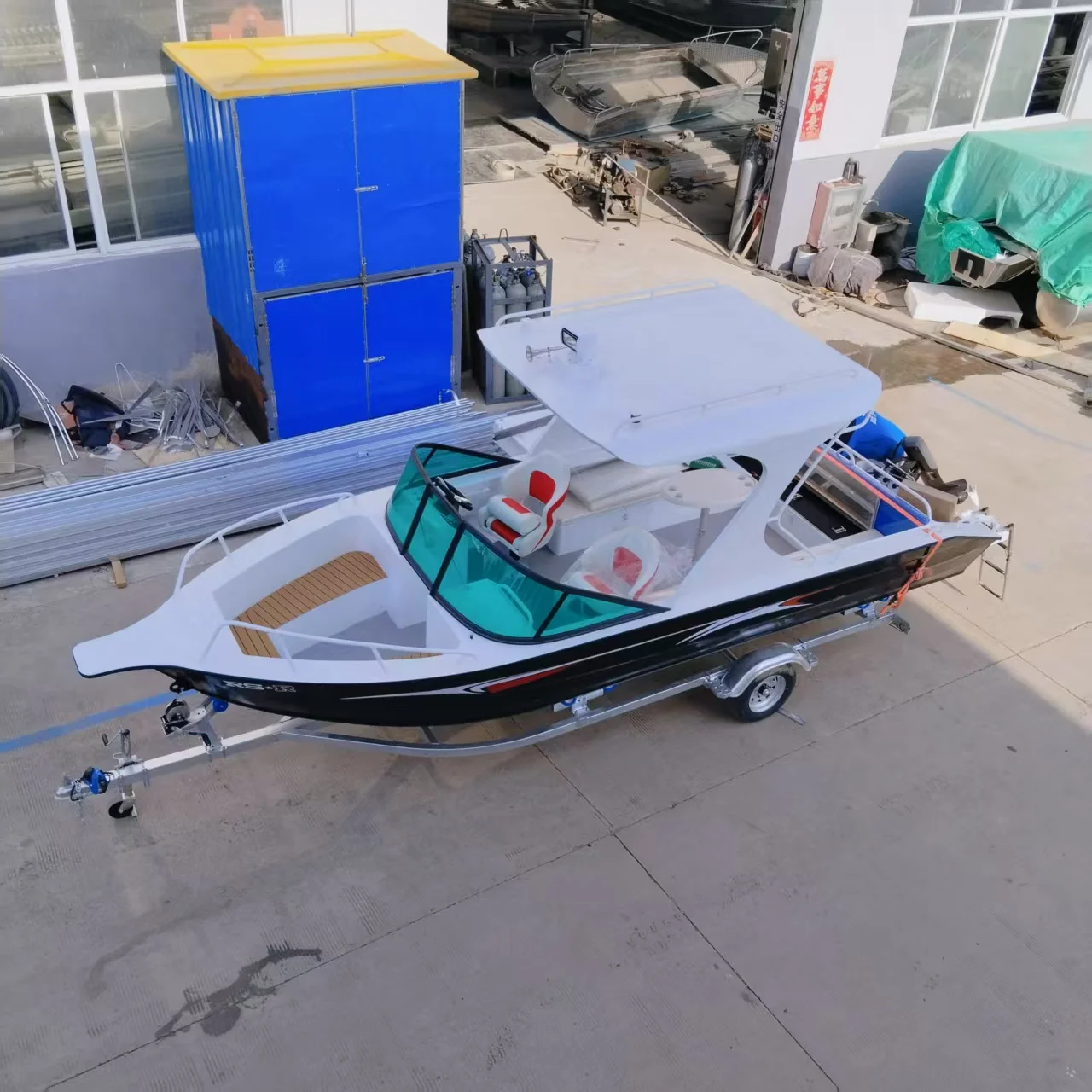 High Quality Customized New hot sale Boat Ship Vessel Trailer Production