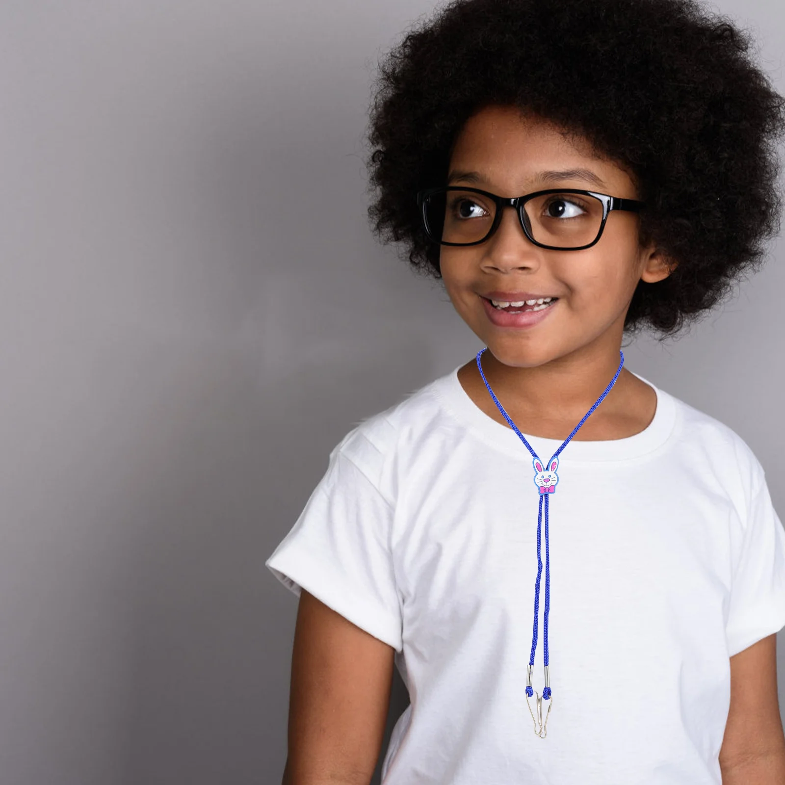 

10Pcs Eyeglasses Lanyards Kids Cartoon Style Adjustable Elastic Glasses Straps Anti-Slip Hanging Rope for Children Use