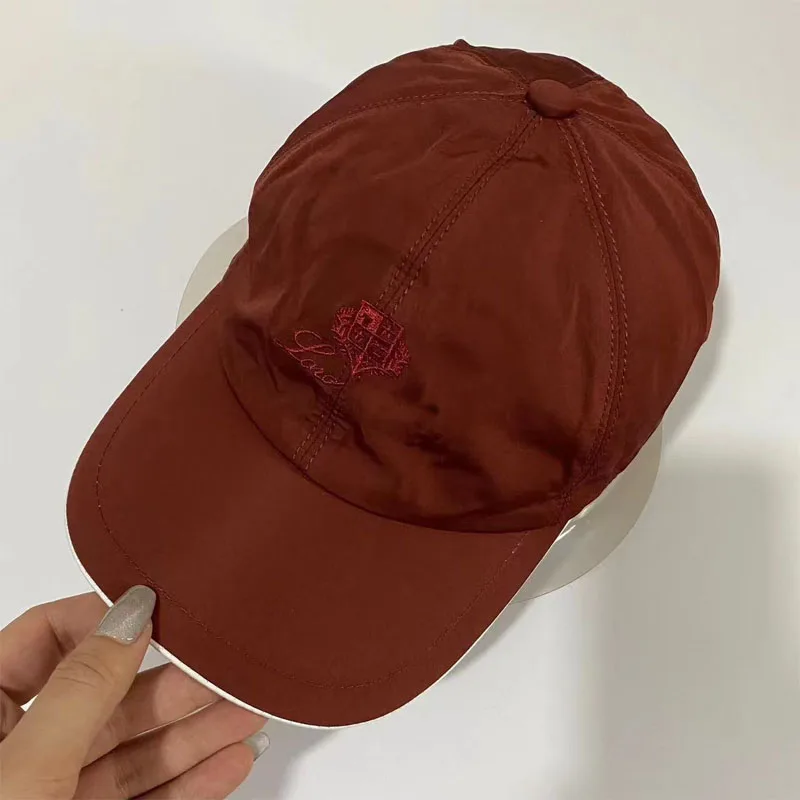 Loro Pi**a Fashion casual duck tongue hat men and women cap spring and summer thin section of the new breathable and comfortable