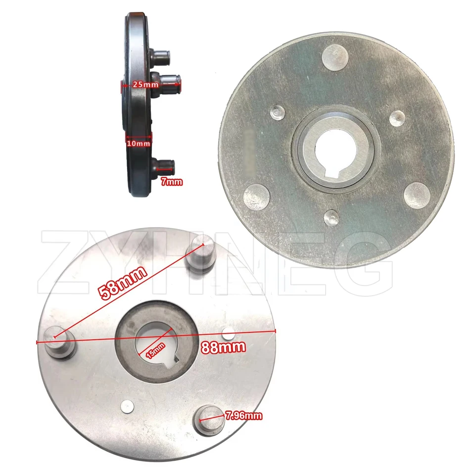 Electric Bike Motor Gear Clutch Kit 36T 47x13.5mm Planetary Gear with 88mm Clutch Set for Bafang Electric 500W Motor image 5
