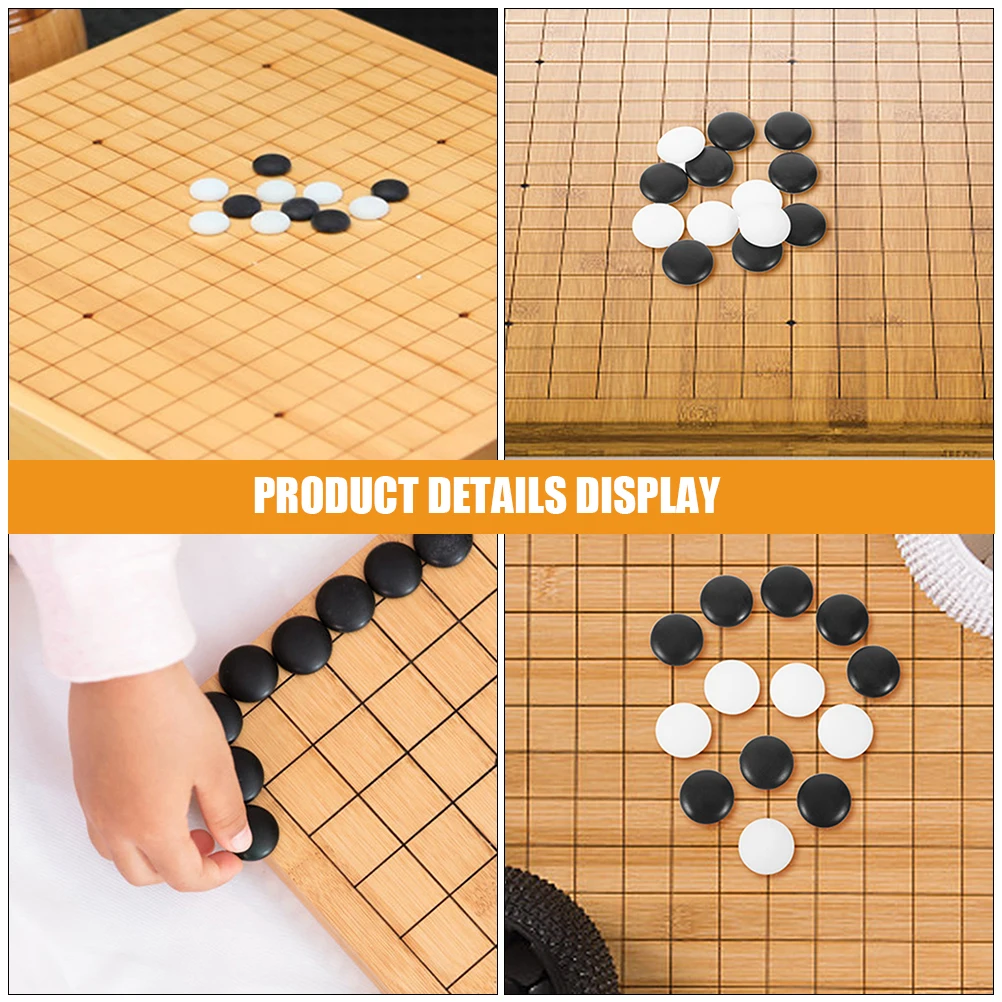 

100 Pcs Go Pieces Portable Chess Children's Game Toys Supplies Home Use Accessories Puzzle