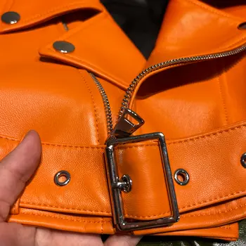 10 best sales Orangefarbene Jacke für Damen - №10