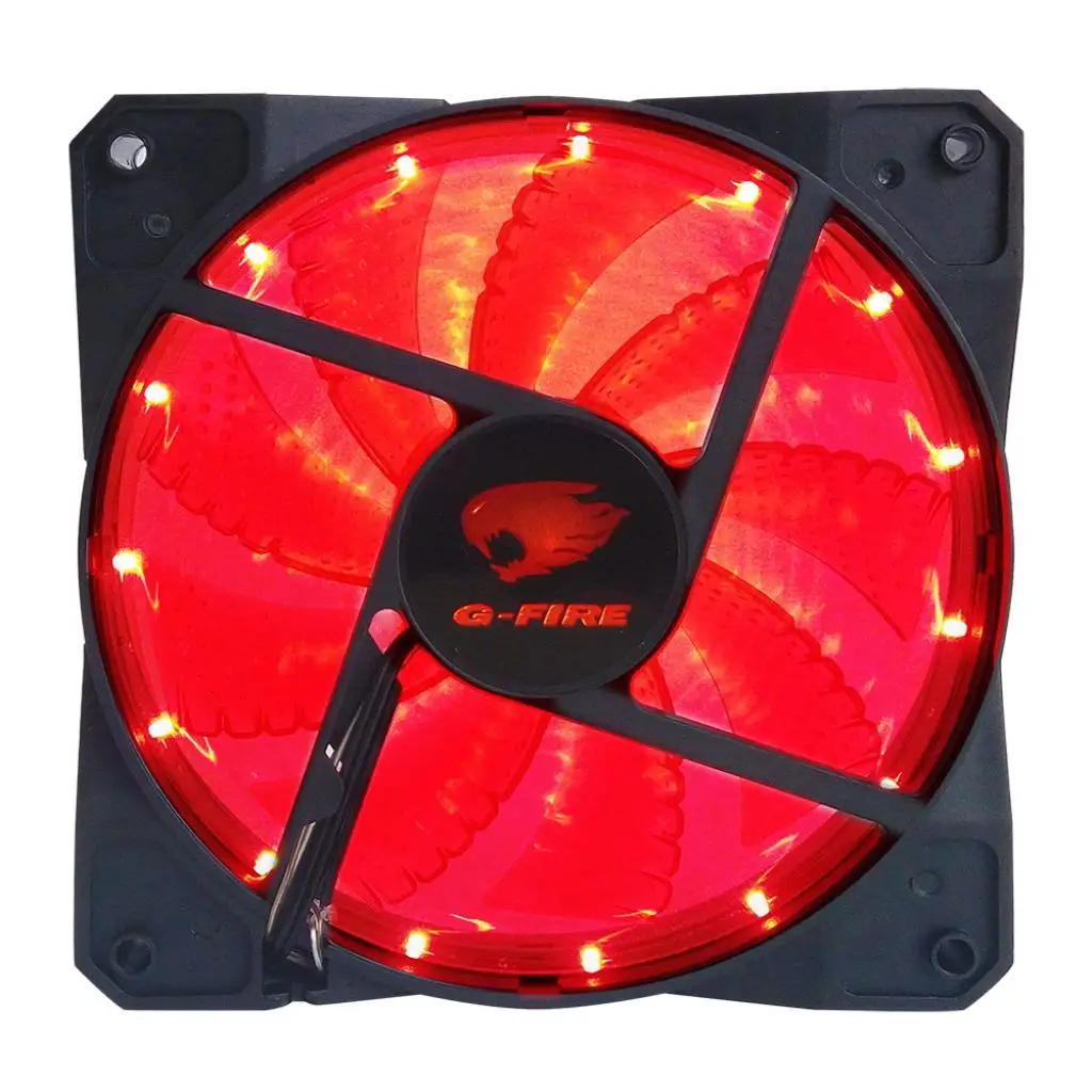 120mm G-Fire Led Red Fan Cooler EW1512E