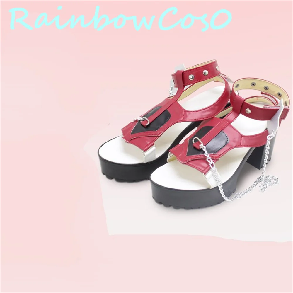 NIKKE-zapatos de Cosplay con volumen, botas, juego de Anime, Halloween, Navidad, RainbowCos0, W2973