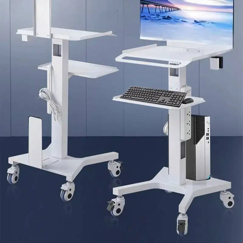 عربة متعددة الأغراض مع عجلات عربة مساعدة مستحضرات التجميل منظم الرموش المساعدة أثاث الصالون صينية تجميل تخزين الروليت #4