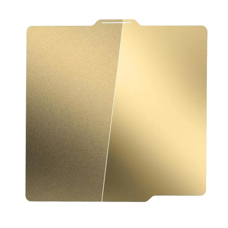 

For Bambu Lab P1P/P1S/X1C/X1E/A1 3D Printer 257x257mm Double-Sided Flexible PEI Board, Smooth PEI Surface+Textured PEI Surface