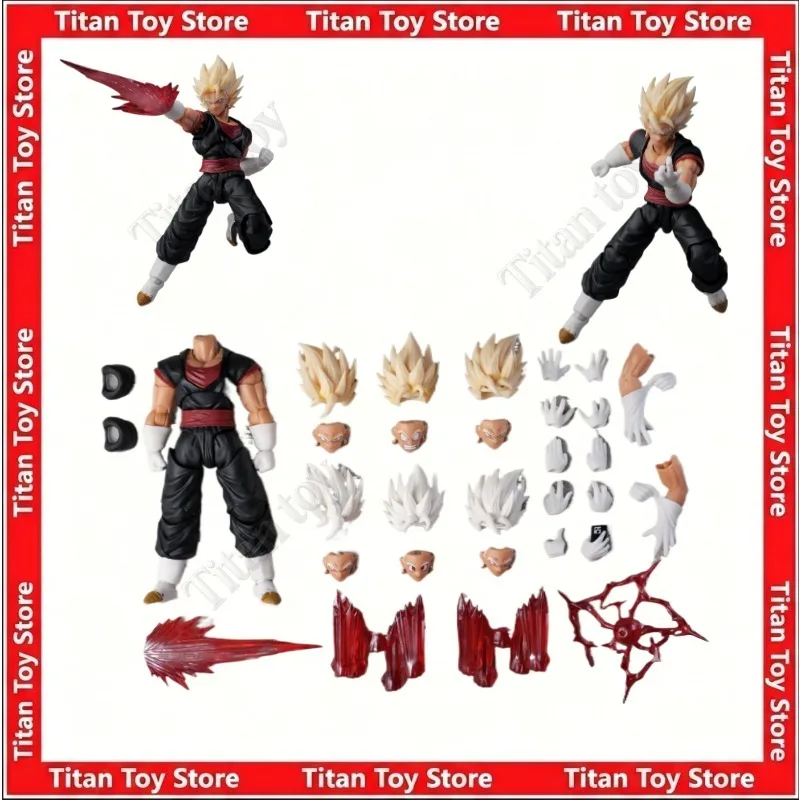 

Pre Order Super Vegetto Head Sculpt Set Yellow SSJ White UI Hair 6 Faces Full Effect Parts Fit SHF Goku Action Accessories