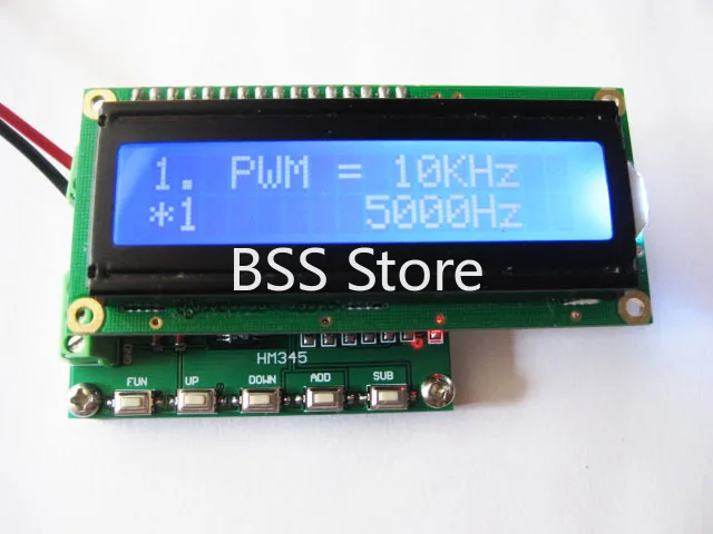 HM345 DDS square wave pulse generator signal source frequency range 1KHz~68MHz module sensor