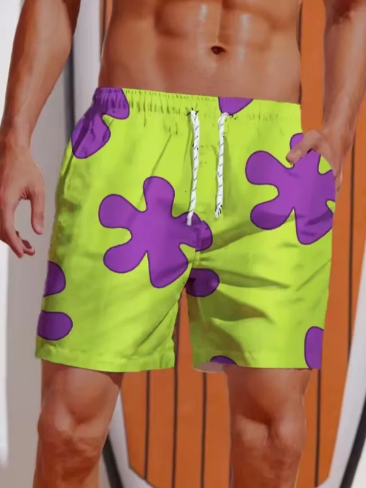 Funny Causal Pattern 3D Print Men's Short Pants Women 3D Printed Swimsuit Swim Trunks Beach Shorts Skateboard Sport Ice Shorts ﻿