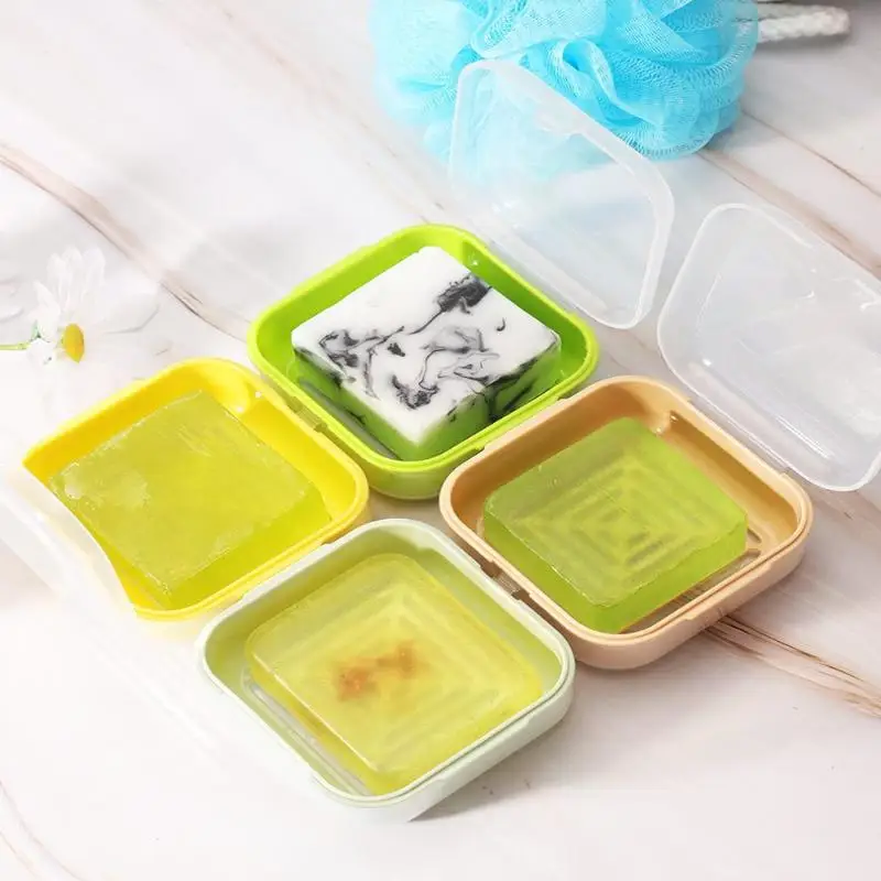 

1Pce Travel Mini Soap Box Portable Leak Proof Soap Storage Box, Suitable For Dormitory Travel, Camping - High Quality Durable Ma