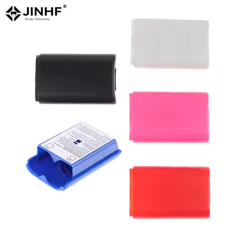 Plastic Battery Pack Battery Cover Case For Xbox 360 Wireless Controller Joypad Joystick Replacement Repair Part Battery Shell
