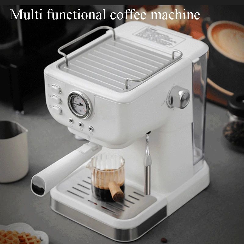 Houselin Professional 20-Bar Espresso Coffee Machine With Milk Frother for Espresso, Latte and Cappuccino