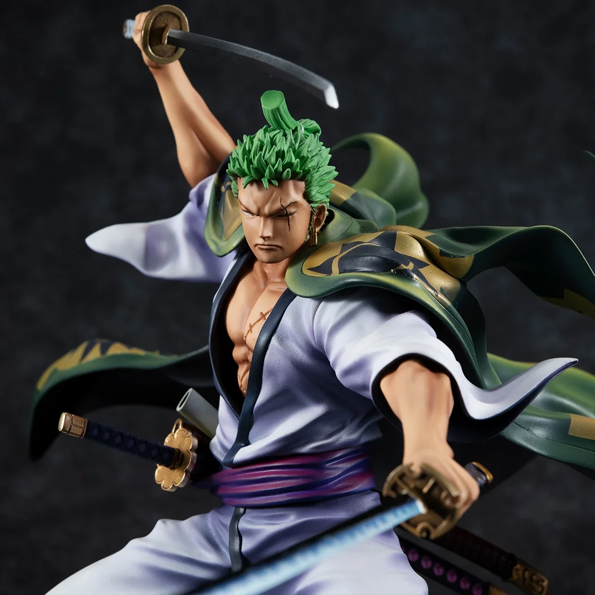 Megahouse P.O.P ONE PIECE Roronoa Zoro figura de Anime Original, modelo de juguetes para niños, colección de figuras de acción, muñeca de Pvc