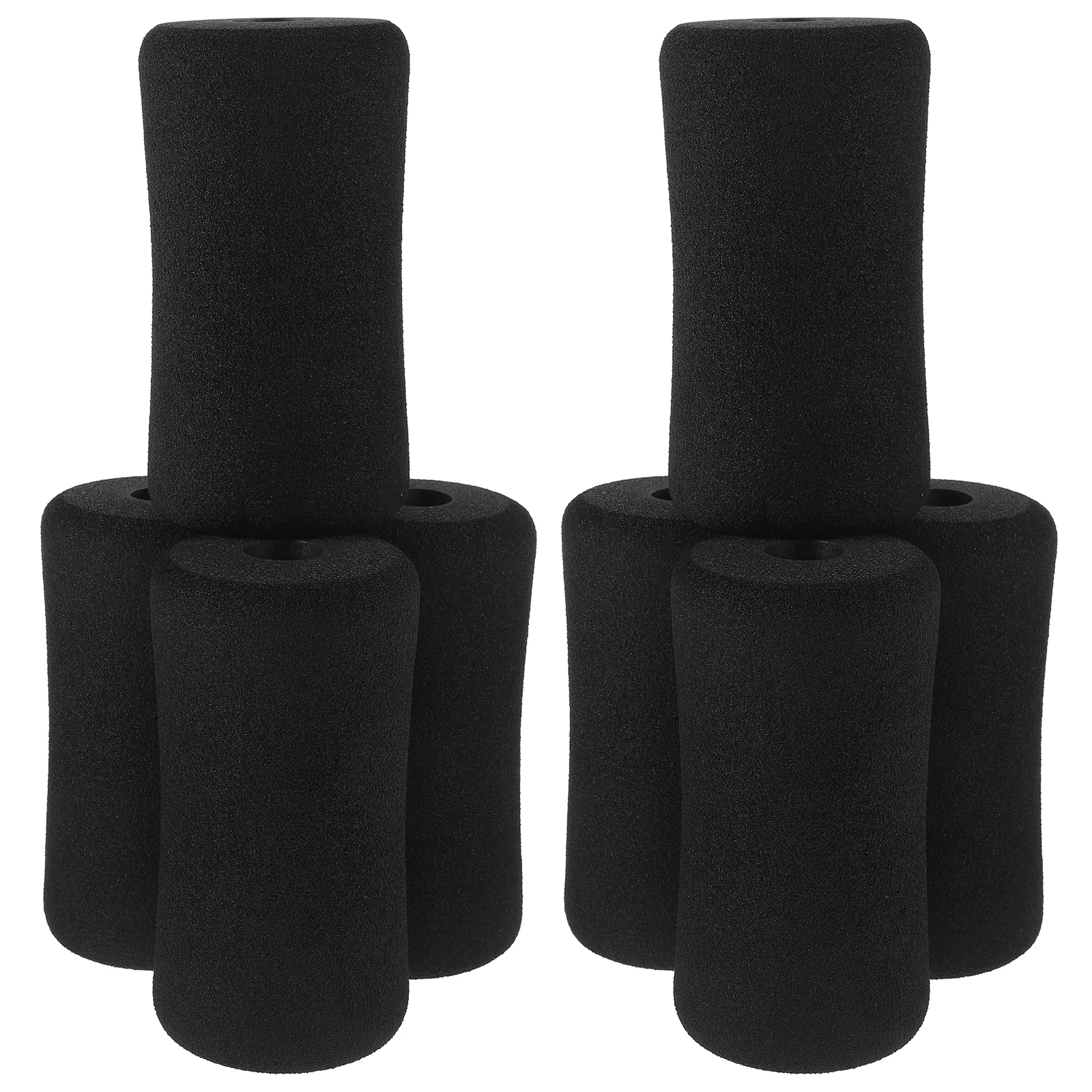 

8 Pcs Ocean Treadmill Foam Handle Fitness Thick Sponge Replacement Foot Pads Rollers