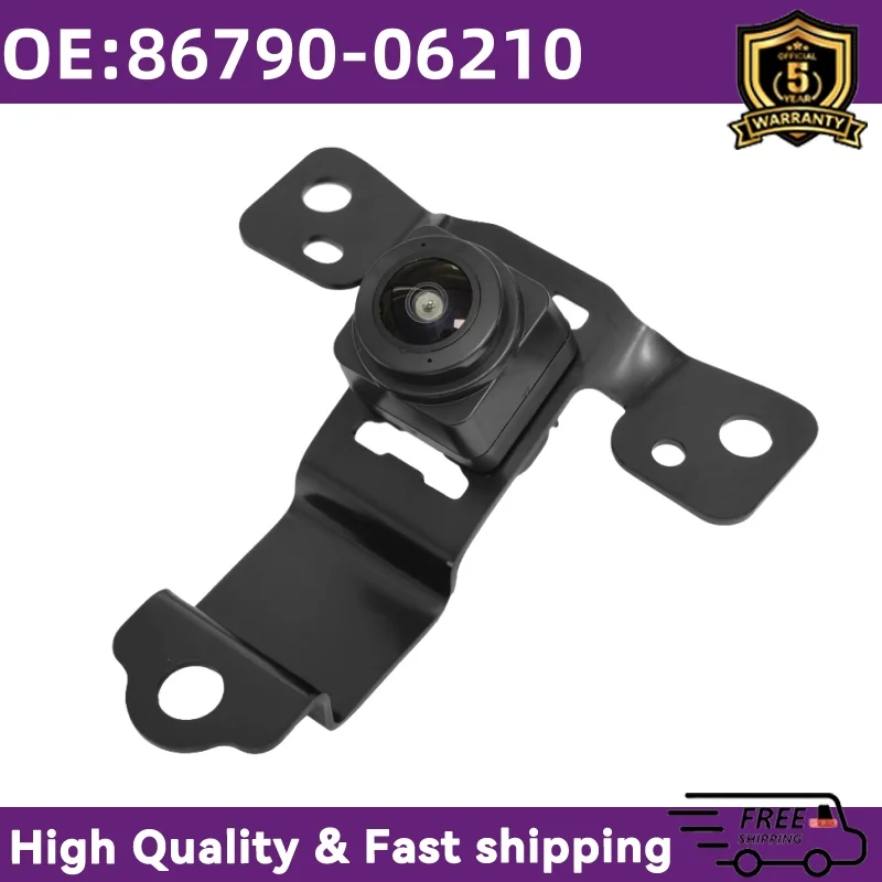 

86790-06210 Парковочная камера с креплением на решетку спереди, подходит для Toyota Camry 2,5 л 3,5 л 2020 2021 2022 8679006210