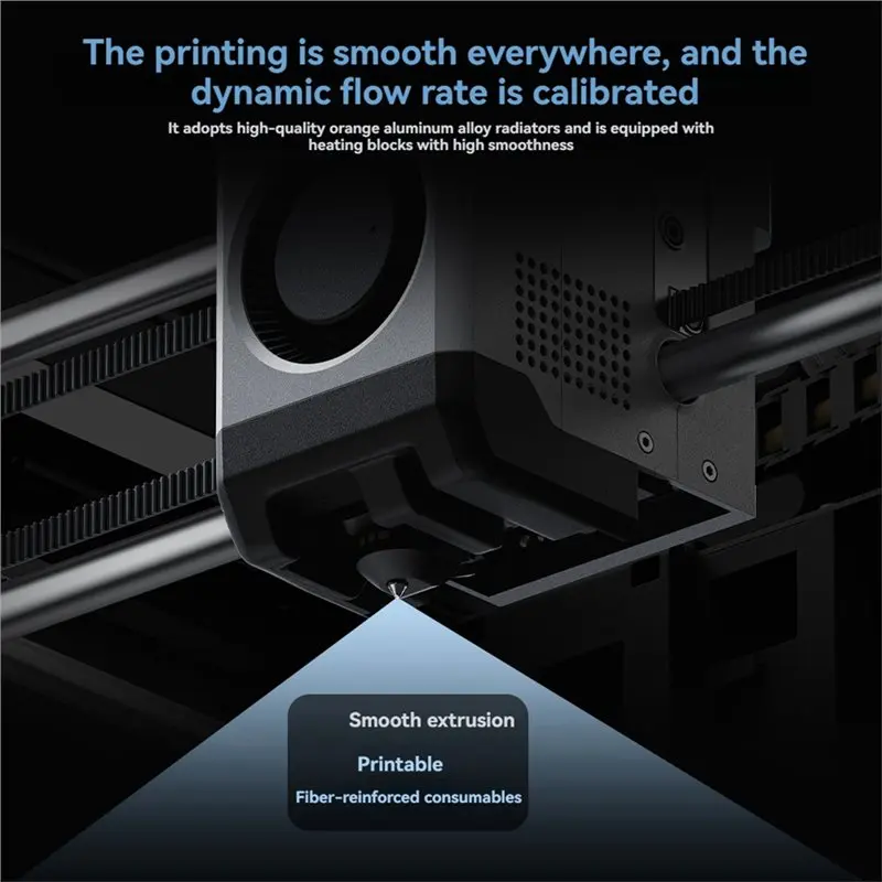 

Exquisite-For Bambu Lab P2S Upgraded High Flow Hotend- Removable Hardened Steel Nozzle Print Head 3D Printer Replacement Part