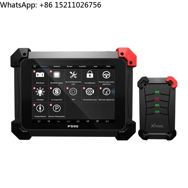 100% Original XTOOL PS90 Auto Diagnosis System Tool Online Update Code Reader Key Programmer Same Like EZ500 EZ400 Pro