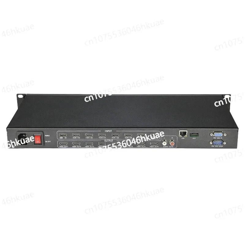8X8 Switch Splitter HDMI Matrix Switcher Converter HDMI with Audio 3840x2160 with Network Control