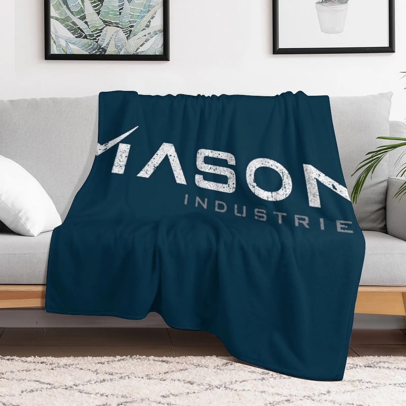 Mason Industries - Timeless Throw Blanket Air Conditioner Soft Blanket for Office Home