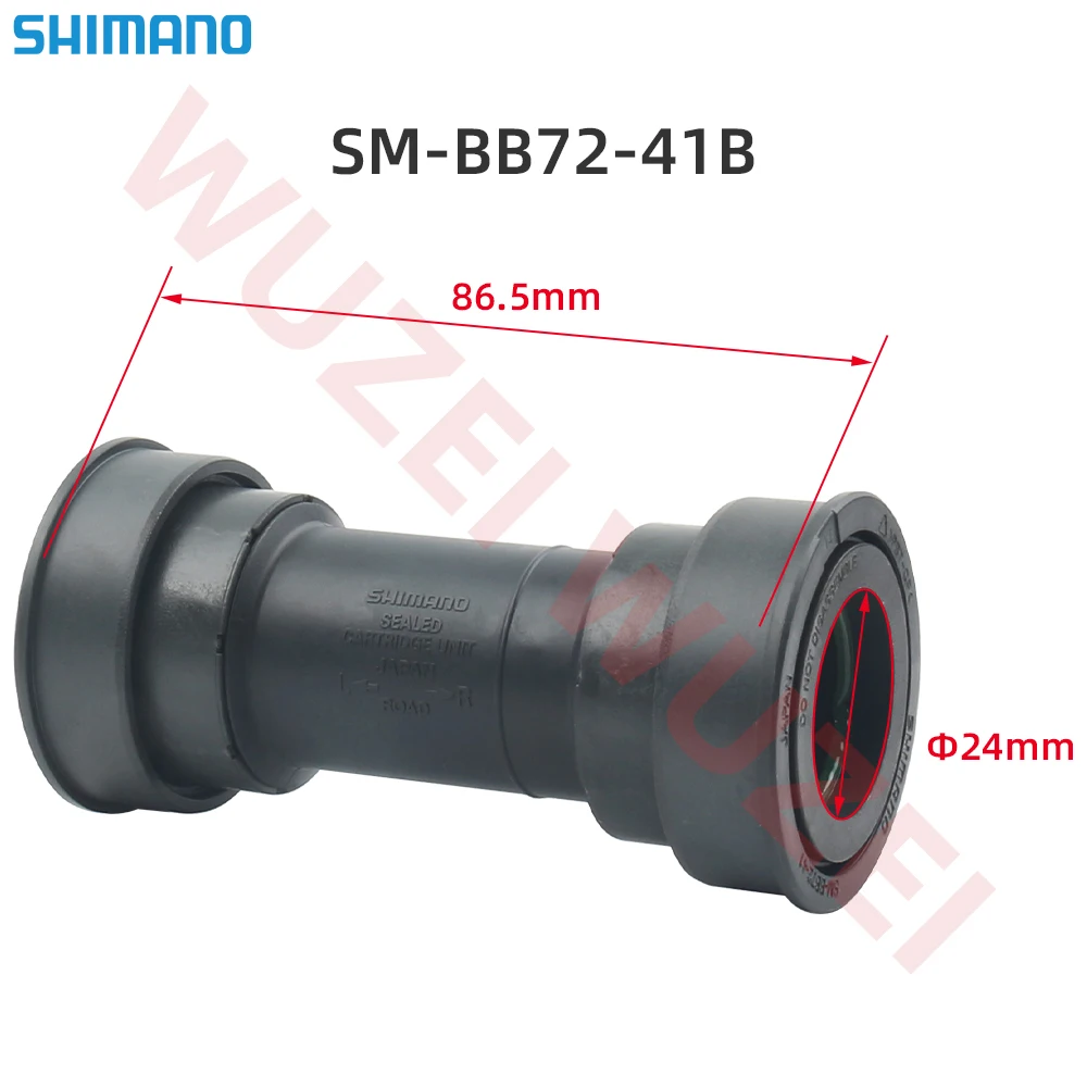 SHIMANO ULTEGRA/TIAGRA HOLLOWTECH SM-BB72-41/SM-BB72-41B/BB-RS500 Road Bike PF/BSA Bottom Bracket for GRX/SORA R3000 Carriage BB