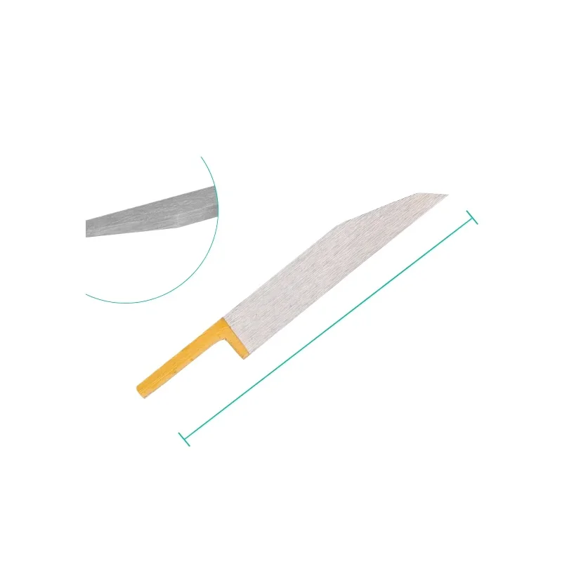 For Jewelry Micro-inlaid Carving Knife, White Steel Knife, Flat Shovel, Triangular Shovel, Edge Drawing, Knife Handle Gold Tool