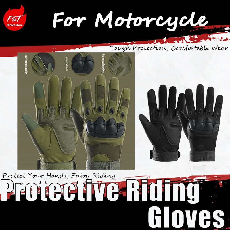 タクティカルグローブ-アウトドア用フルフィンガー通気性スポーツグローブ-バイク用衝撃吸収ハーフフィンガーグローブ