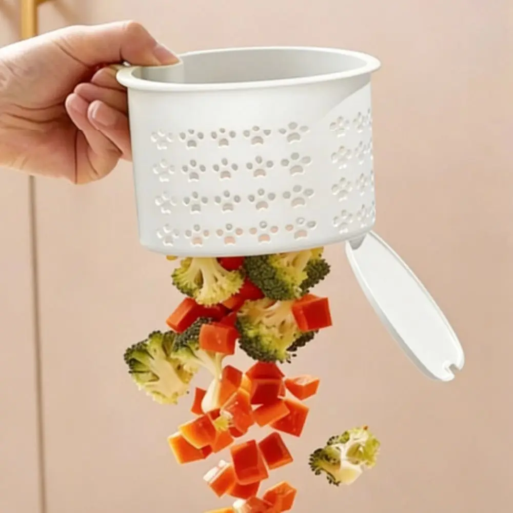 Creative Sink Hanging Strainer Basket Punch-free Detachable Kitchen Garbage Filter Quickly Drain Multifunctional