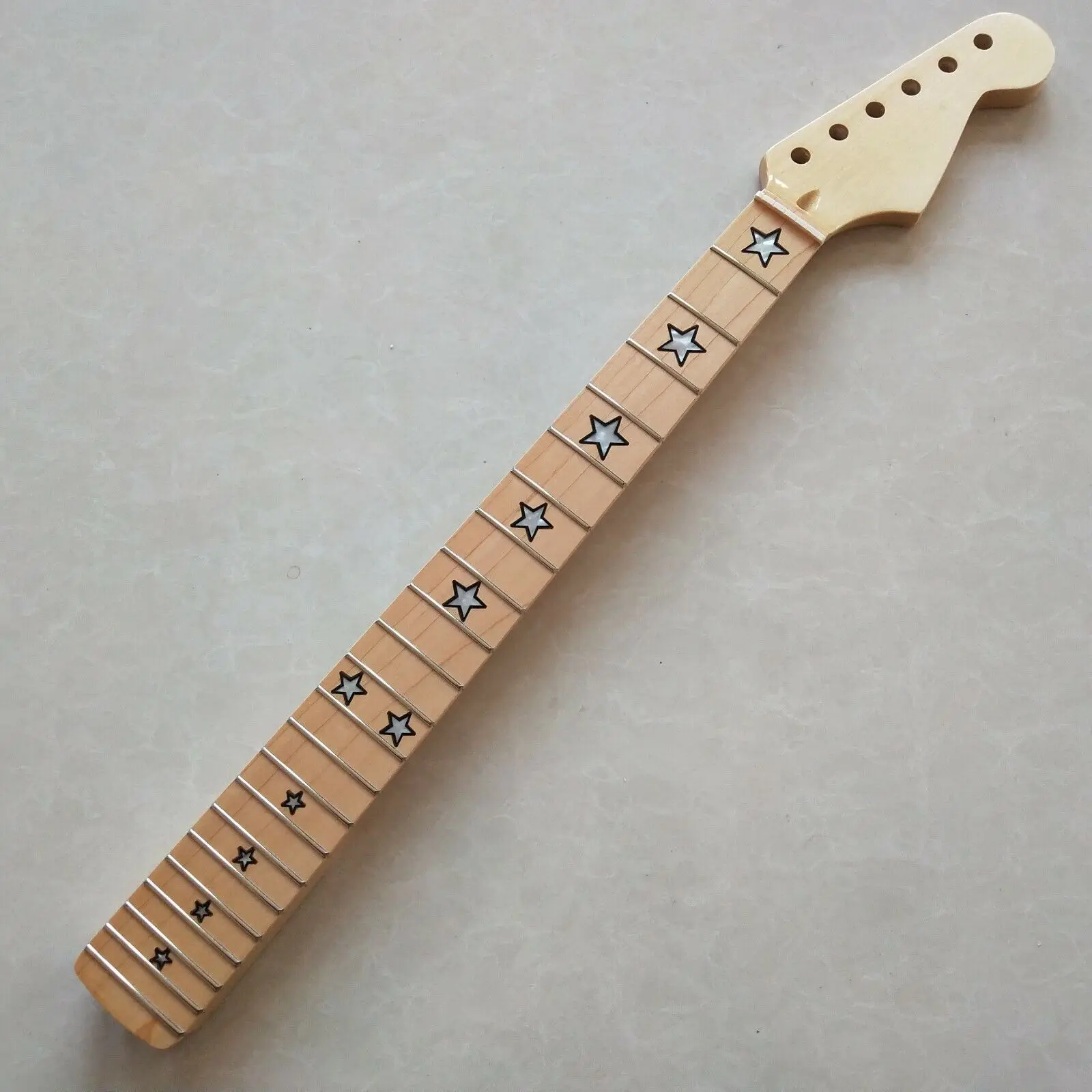 High quality Electric Guitar Neck 22 Fret 25.5inch Maple Fingerboard Star inlay