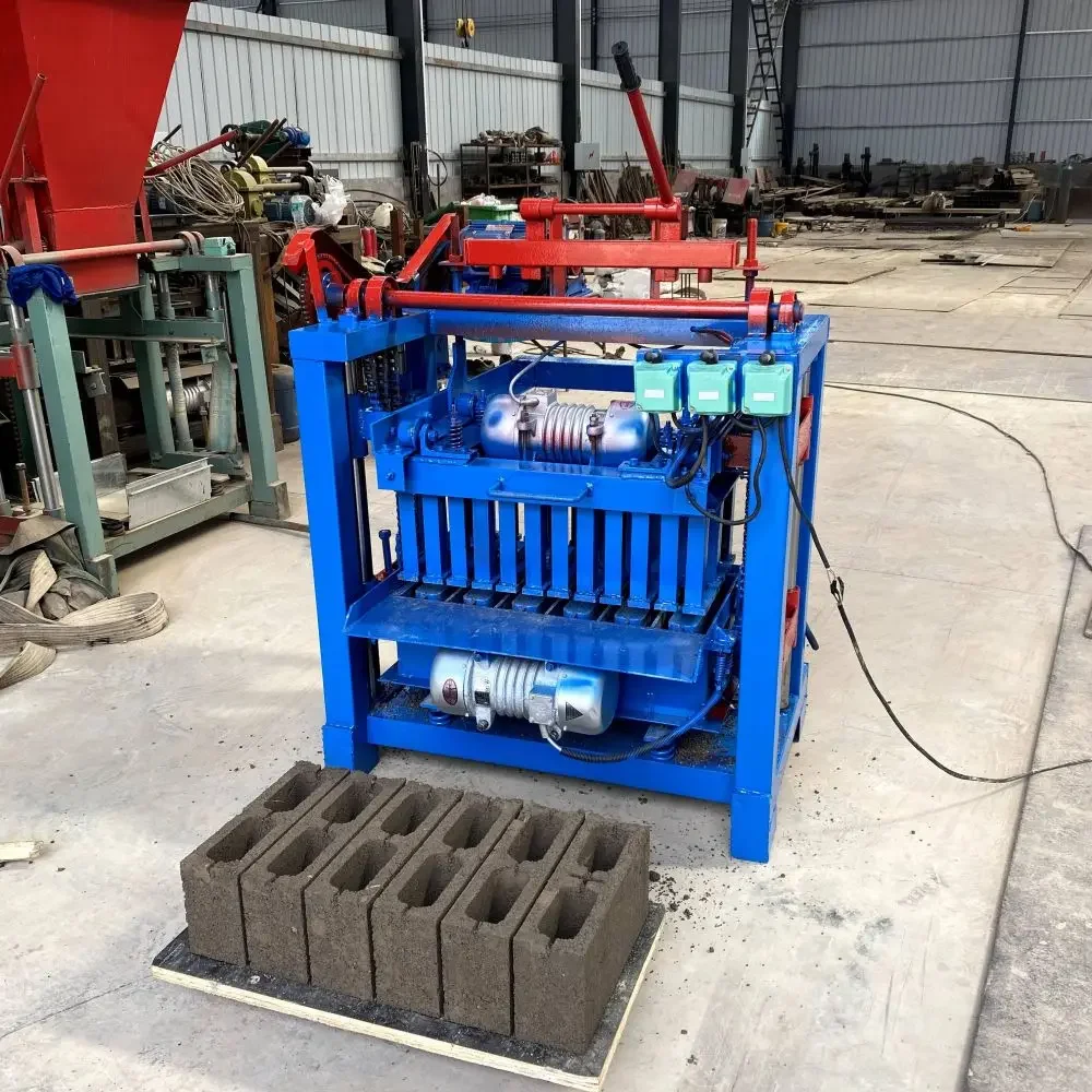 Cement Hollow Concrete Brick Making Machine, Household Hydraulic Block High-quality Brick Making Machine