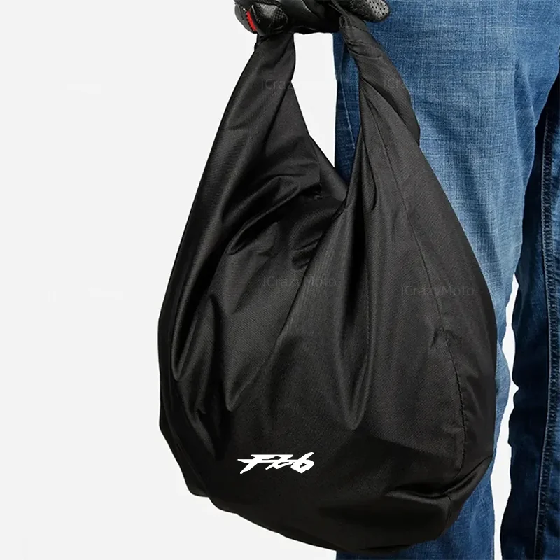 Bolsa portátil para casco de motocicleta, bolsa impermeable para Yamaha FZ6, FZ-6, ZF6N, FZ6R, FAZER, gran capacidad, bloqueo de contraseña, antirrobo, todo el año