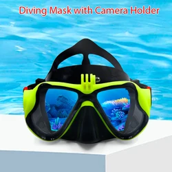 Máscara subacuática profesional para GoPro, máscara de buceo, gafas de natación, soporte para cámara de buceo