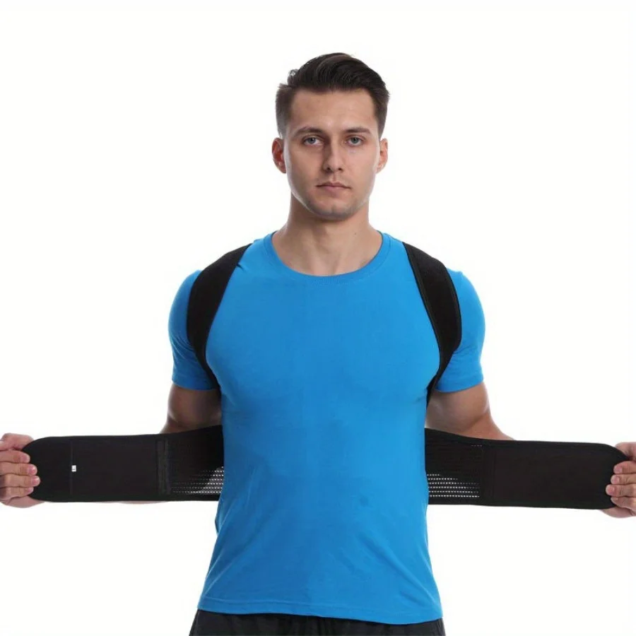 Adjustable Back Brace for Men & Women - Upper & Lower Support, Lumbar & Spine Alignment, Posture Corrector,Back Support Brace view 4