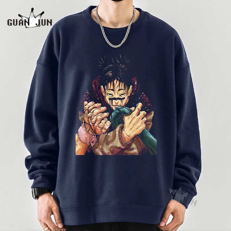 Choso Kamo Toji Yuji Jujutsu Kaisen Sweatshirts Men/Women Hoodie Japanese Anime Student Loose Harajuku Unisex Pullovers Hoodies