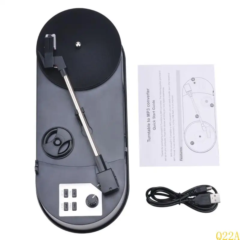 

Q22A EZCAP613P Запись в MP3 -конвертер с USB Integrated Discher System