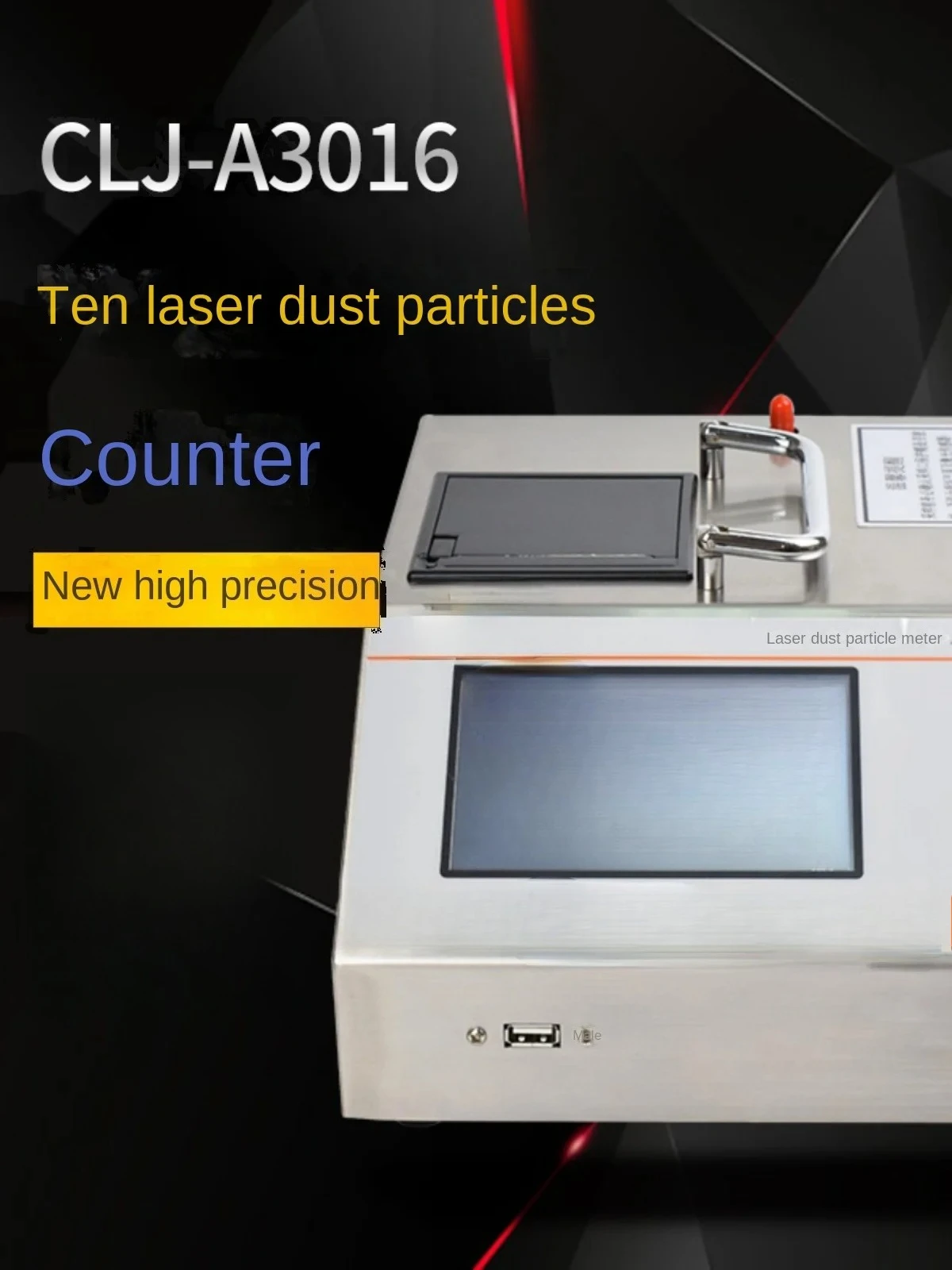 High-Precision Dust Particle Counter Laser Dust Particle Detector Dust-Free Workshop Clean Environment Test New Product